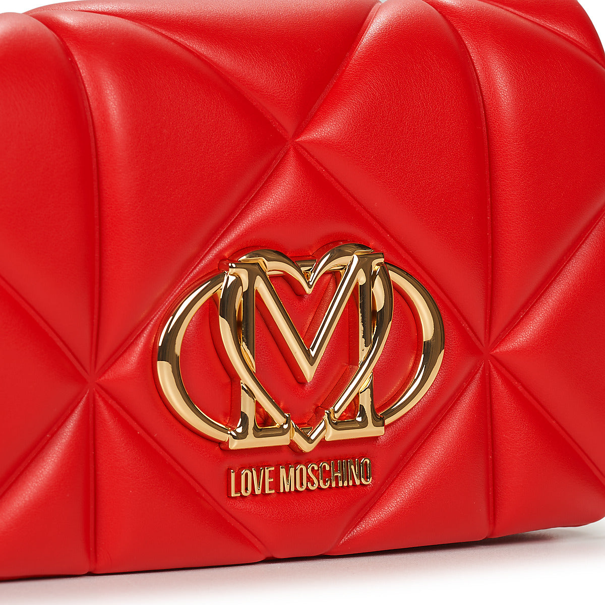 Borsa a tracolla Donna Love Moschino EMBOSSED QUILTED JC4043 Rosso