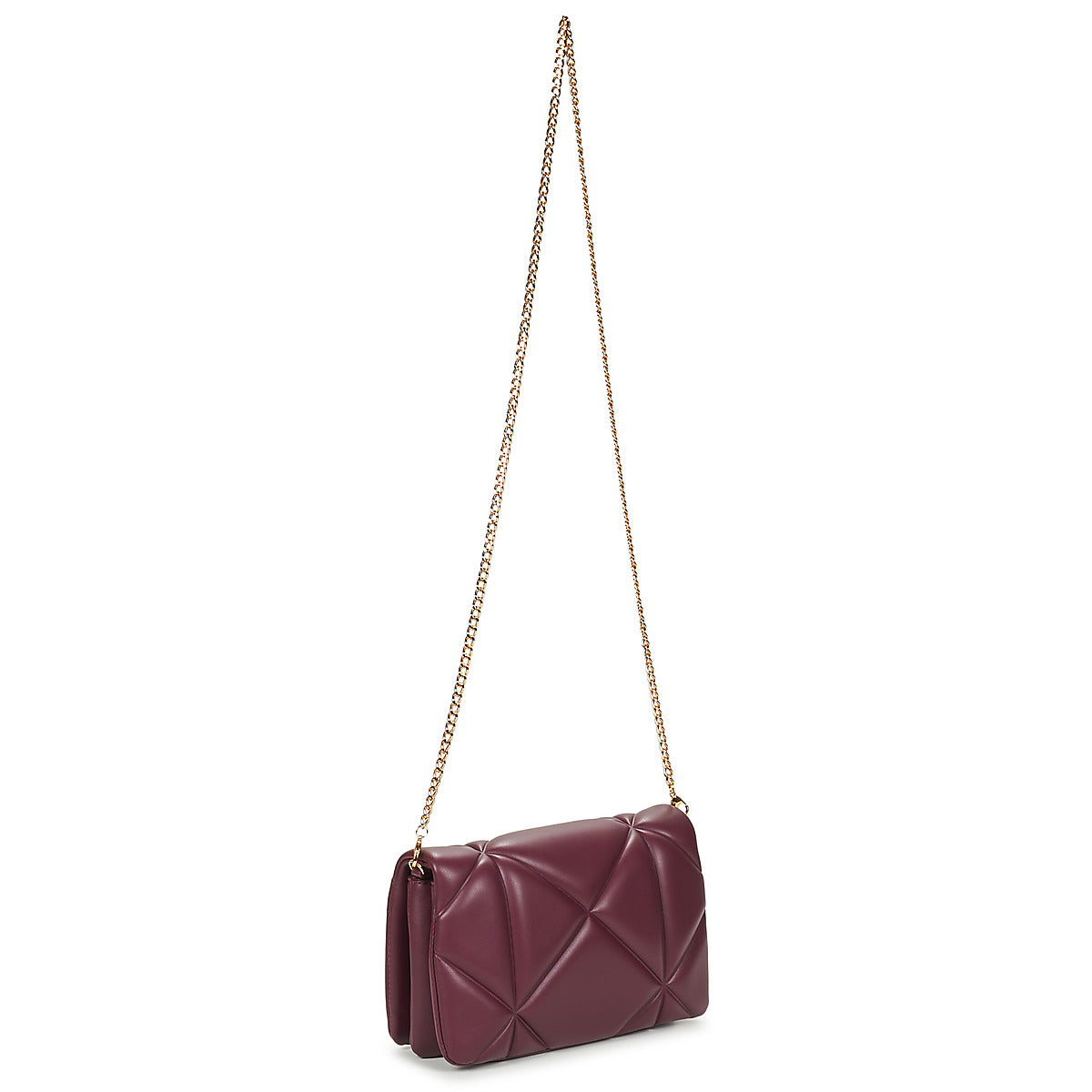 Borsa a tracolla Donna Love Moschino EMBOSSED QUILTED JC4043 Bordeaux