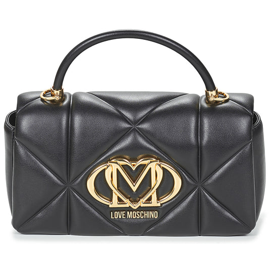 Borsa a tracolla Donna Love Moschino EMBOSSED QUILTED JC4085 Nero