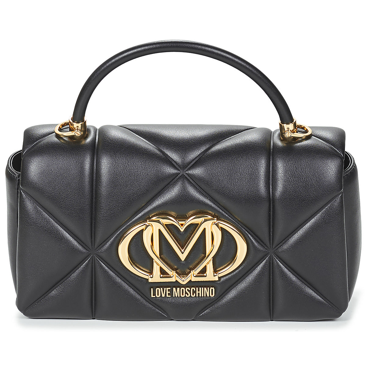 Borsa a tracolla Donna Love Moschino  EMBOSSED QUILTED JC4085  Nero