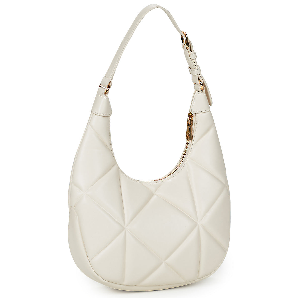 Borsa a spalla Donna Love Moschino  EMBOSSED Q  Beige