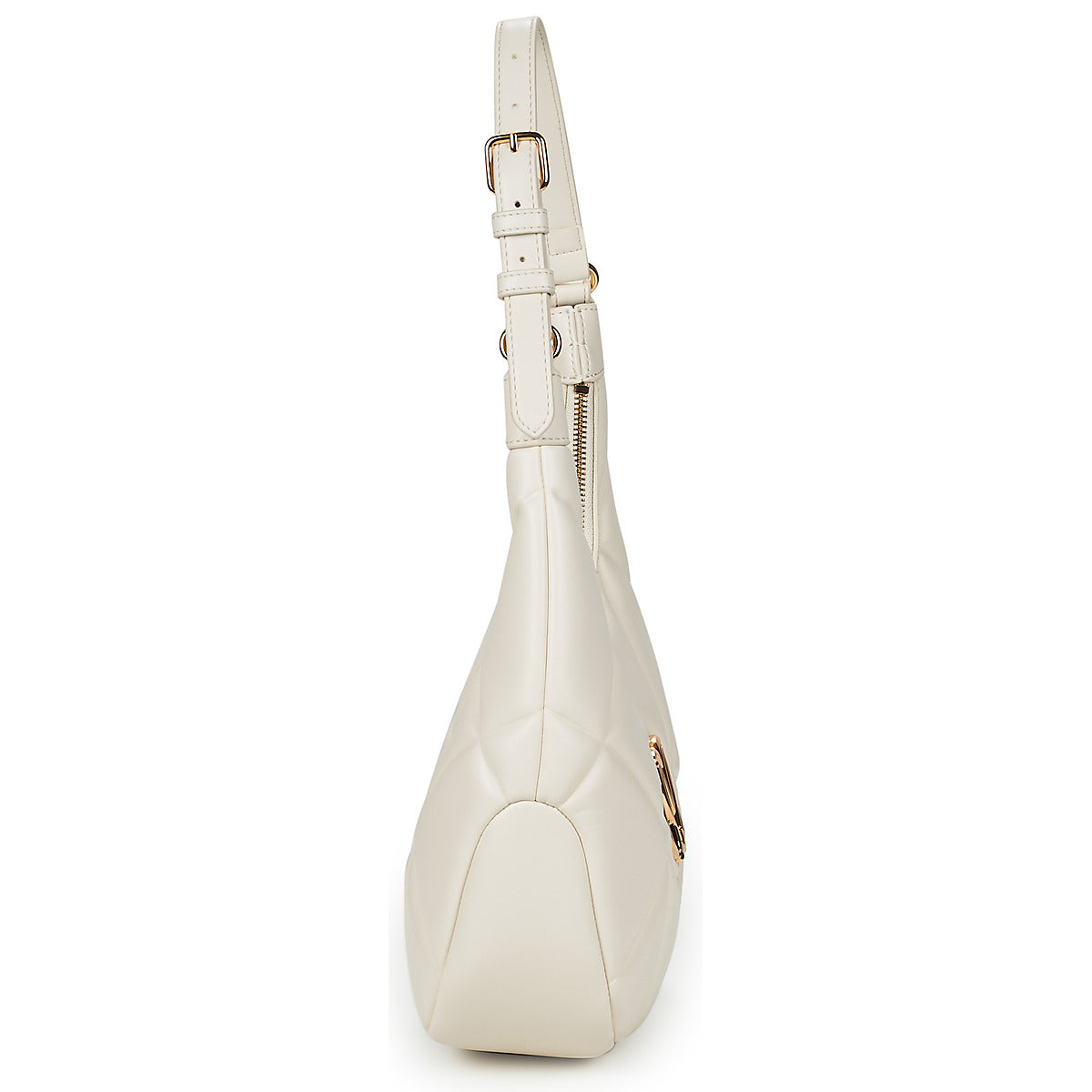 Borsa a spalla Donna Love Moschino  EMBOSSED Q  Beige