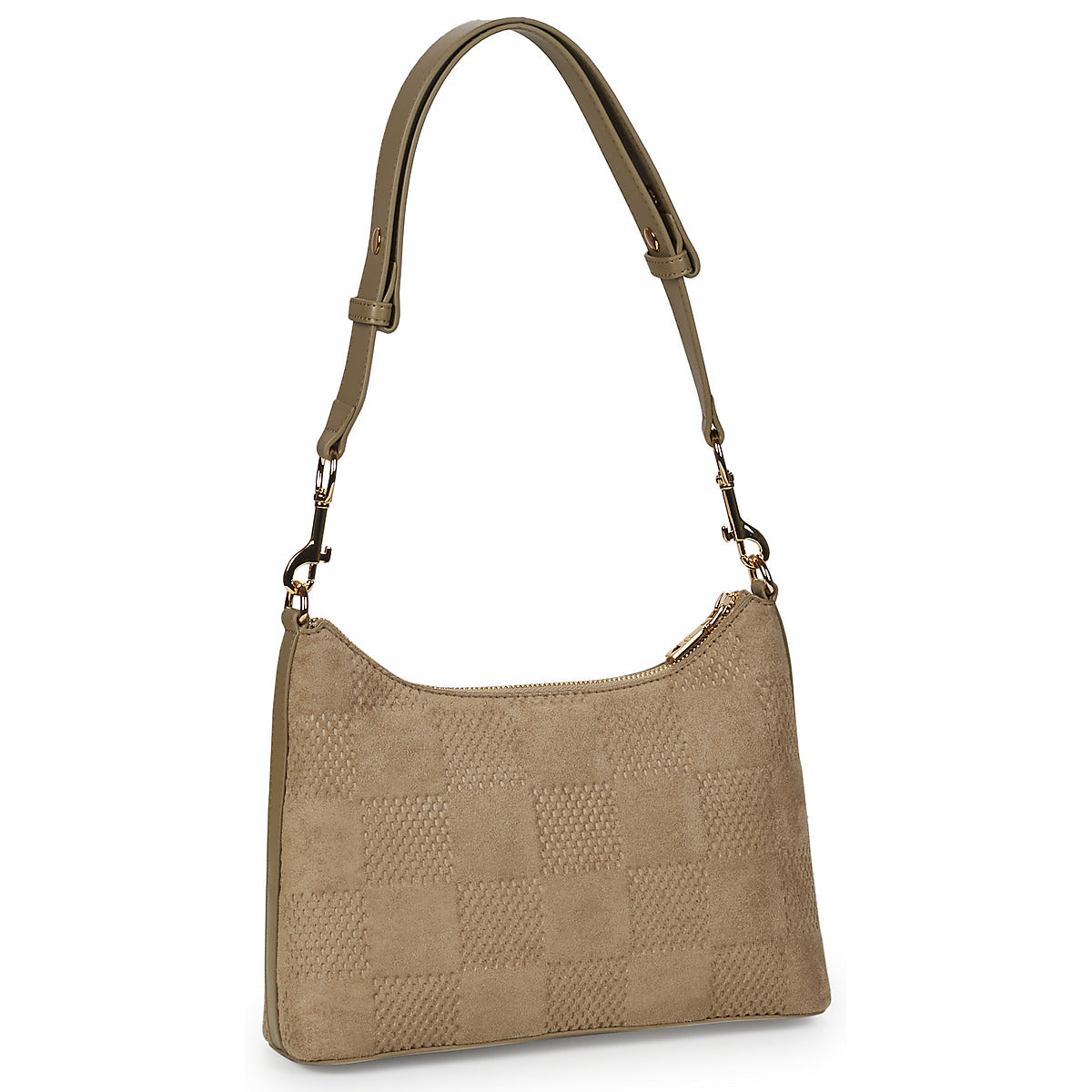 Borsa a spalla Donna Love Moschino  PATCHY  Beige
