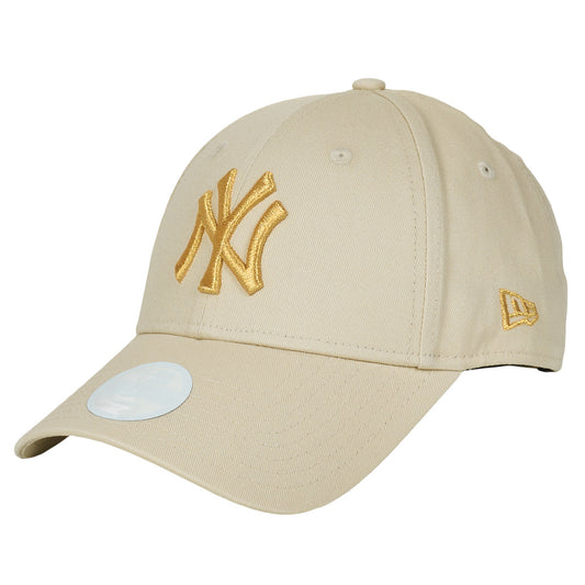 Cappellino Donna New-Era  FEMALE METALLIC LOGO 9FORTY® NEW YORK YANKEES STNMTG  Bianco