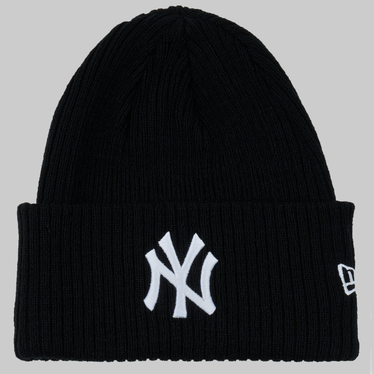 Berretto Uomo New-Era  WIDE CUFF BEANIE NEW YORK YANKEES BLK  Nero