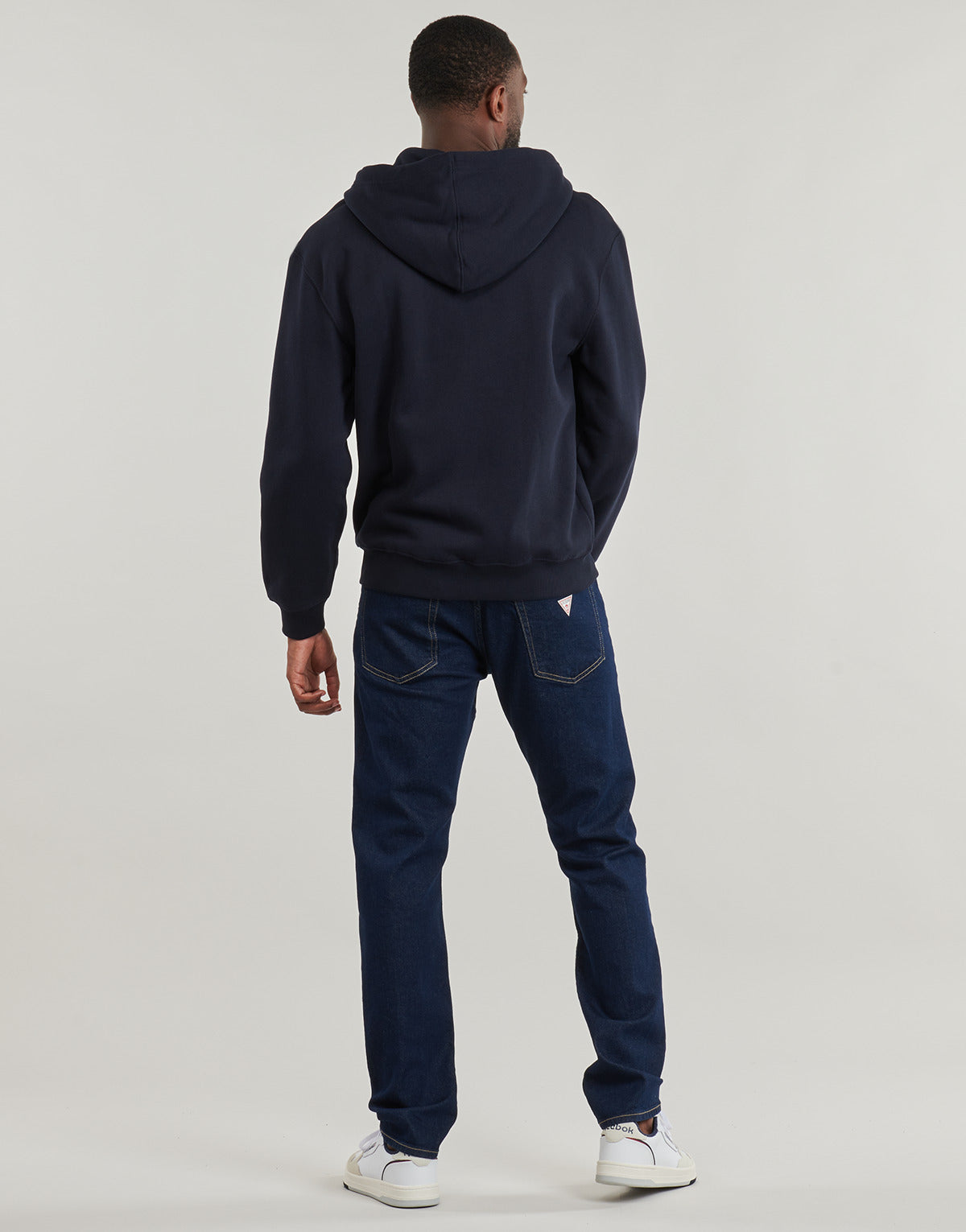 Felpa Uomo Guess  GJ ZIP HOOD REG  Marine