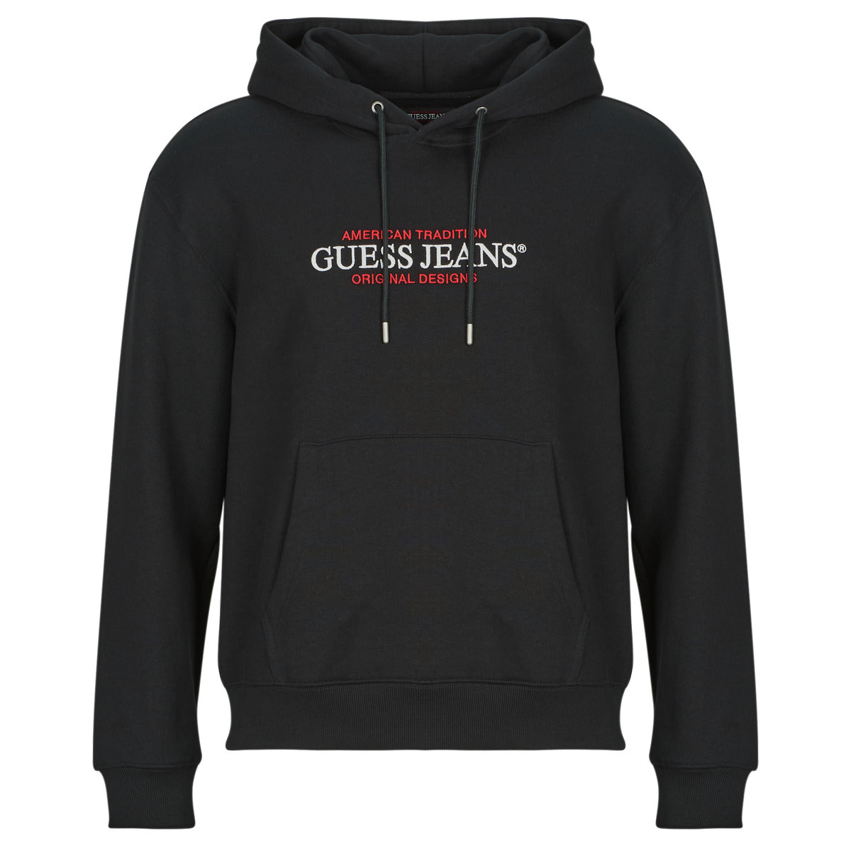 Felpa Uomo Guess GJ HOOD REG AMERICA Nero