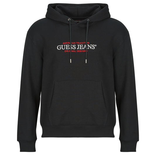 Felpa Uomo Guess GJ HOOD REG AMERICA Nero