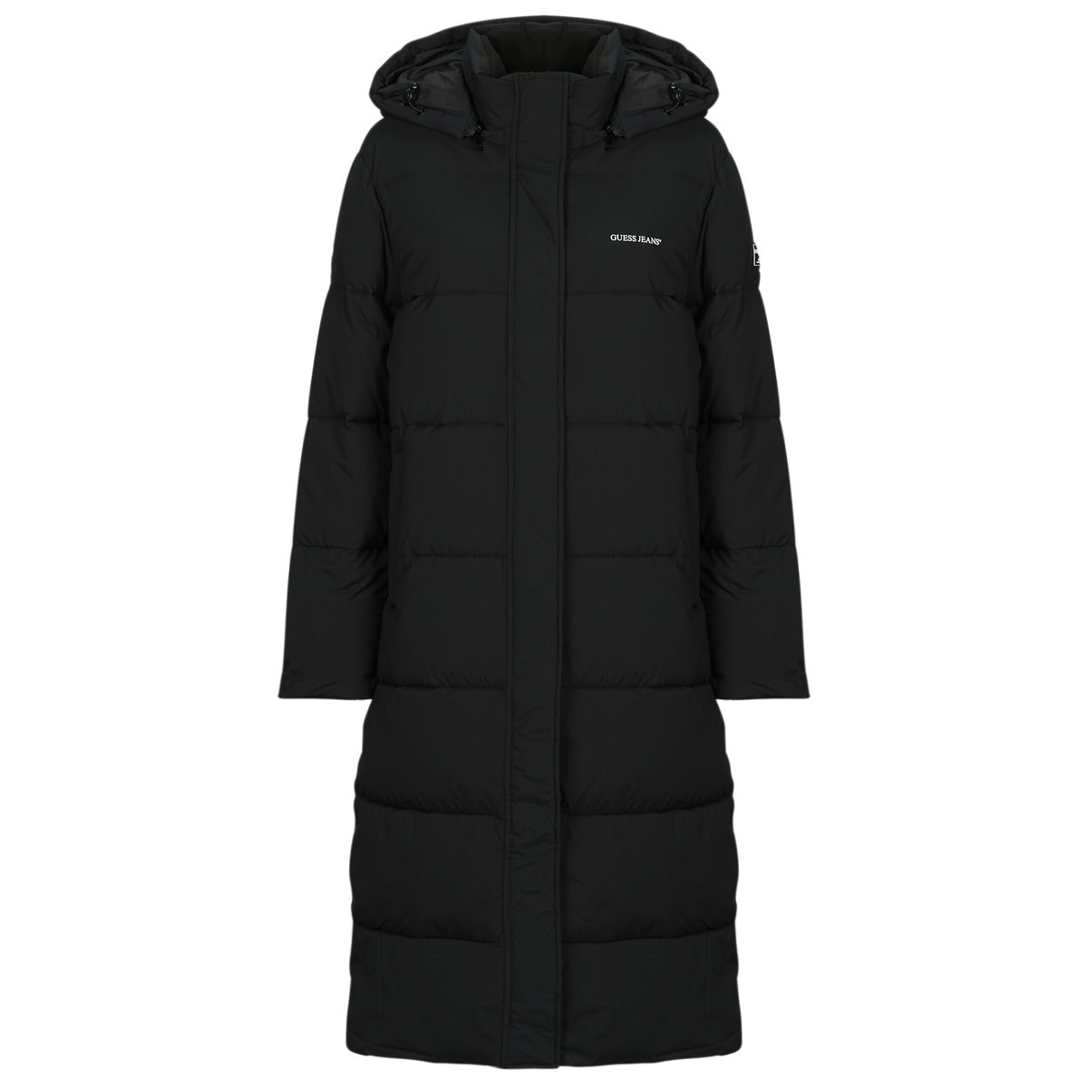 Piumino Donna Guess   LONG LENGHT PUFFER JKT  Nero