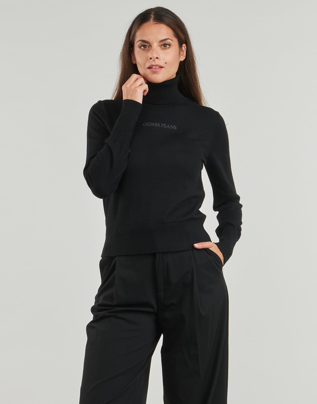 Maglione Donna Guess  TN GUESS J EMB SWTR  Nero