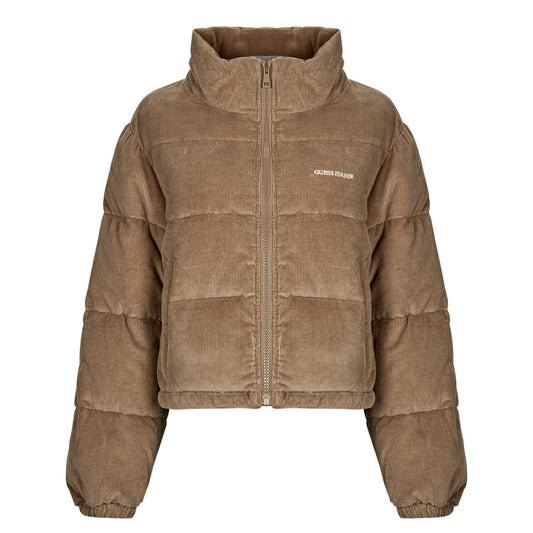 Piumino Donna Guess  CROPPED PUFFER  Beige