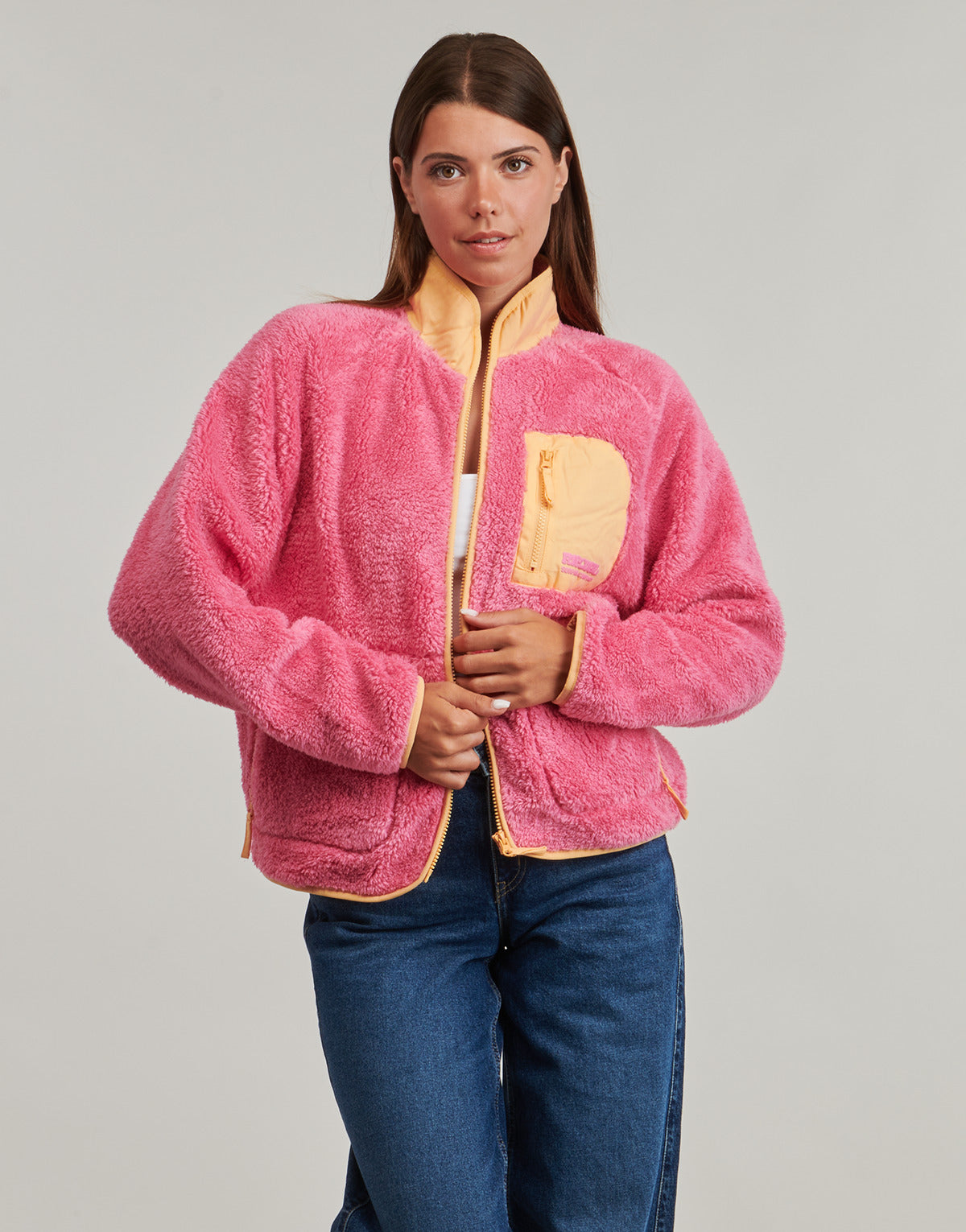 Felpa Donna Rip Curl SHORE BREAK POLAR FLEECE Rosa