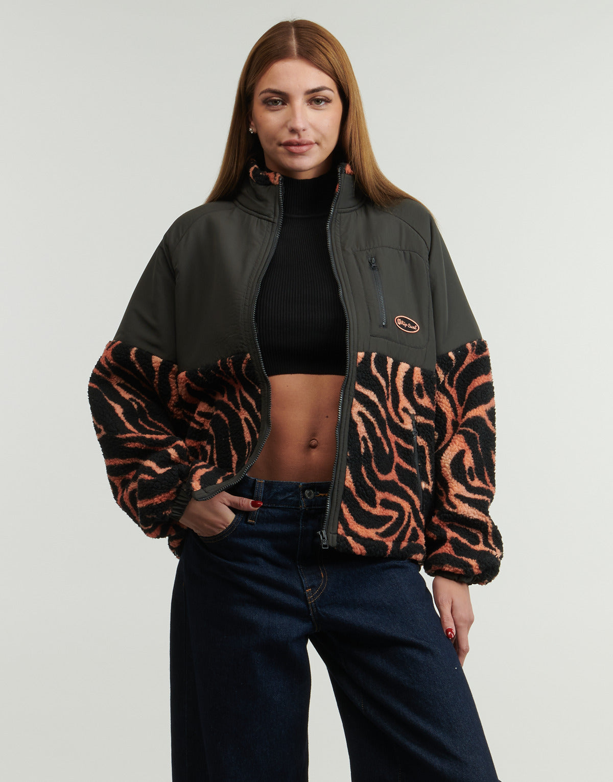 Felpa Donna Rip Curl  KEEPSAKES ANTI-SERIES POLAR  Multicolore