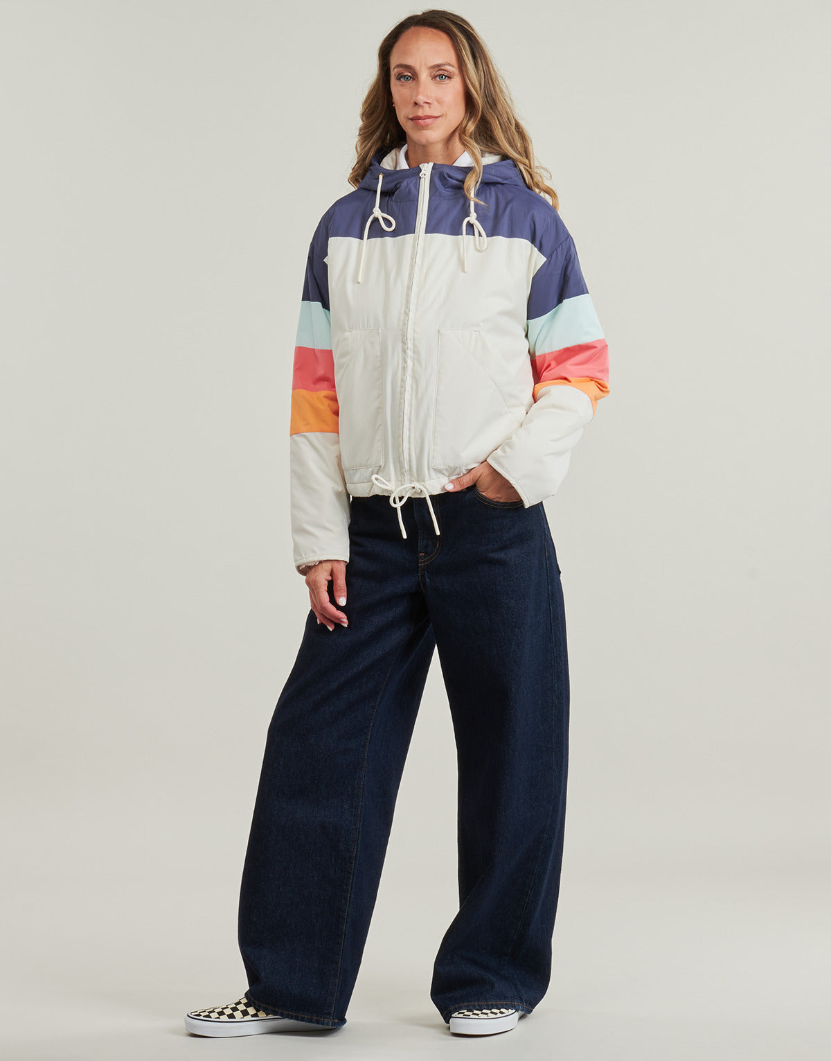 Giubbotto Donna Rip Curl  KEEPSAKES BOMBER  Bianco