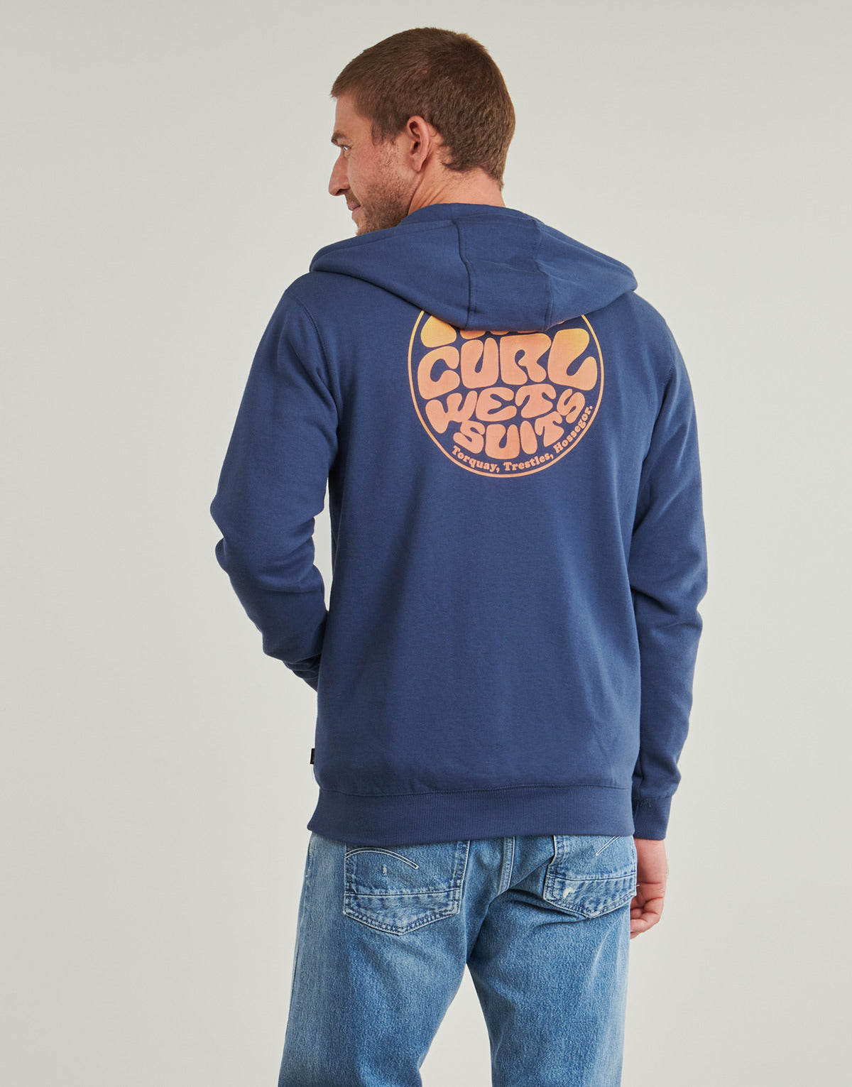 Felpa Uomo Rip Curl WETTIE PASSAGE ICON ZIP THRU