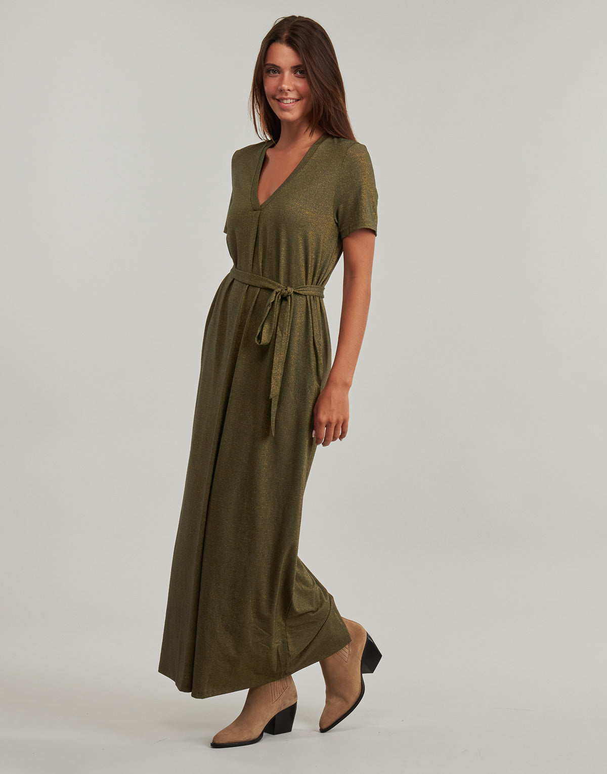 Abito lungo Donna Vila VILUXI Kaki