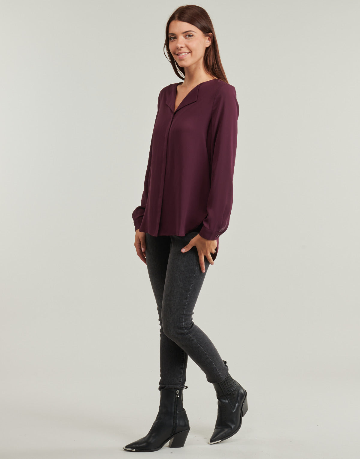 Camicetta Donna Vila VILUCY Bordeaux