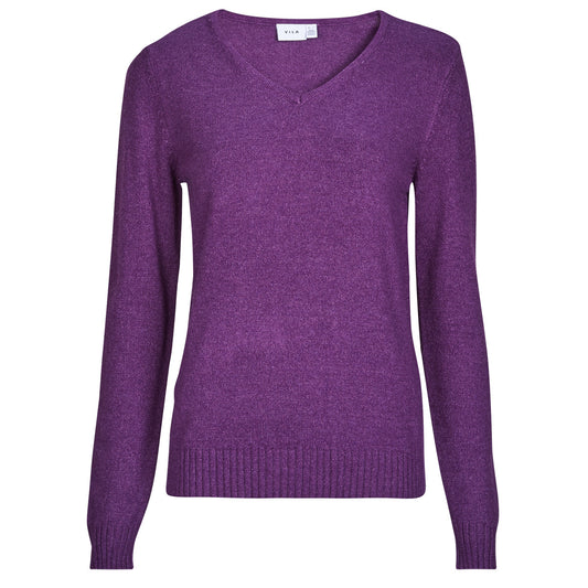 Maglione Donna Vila  VIRIL REV V-NECK L/S  Viola
