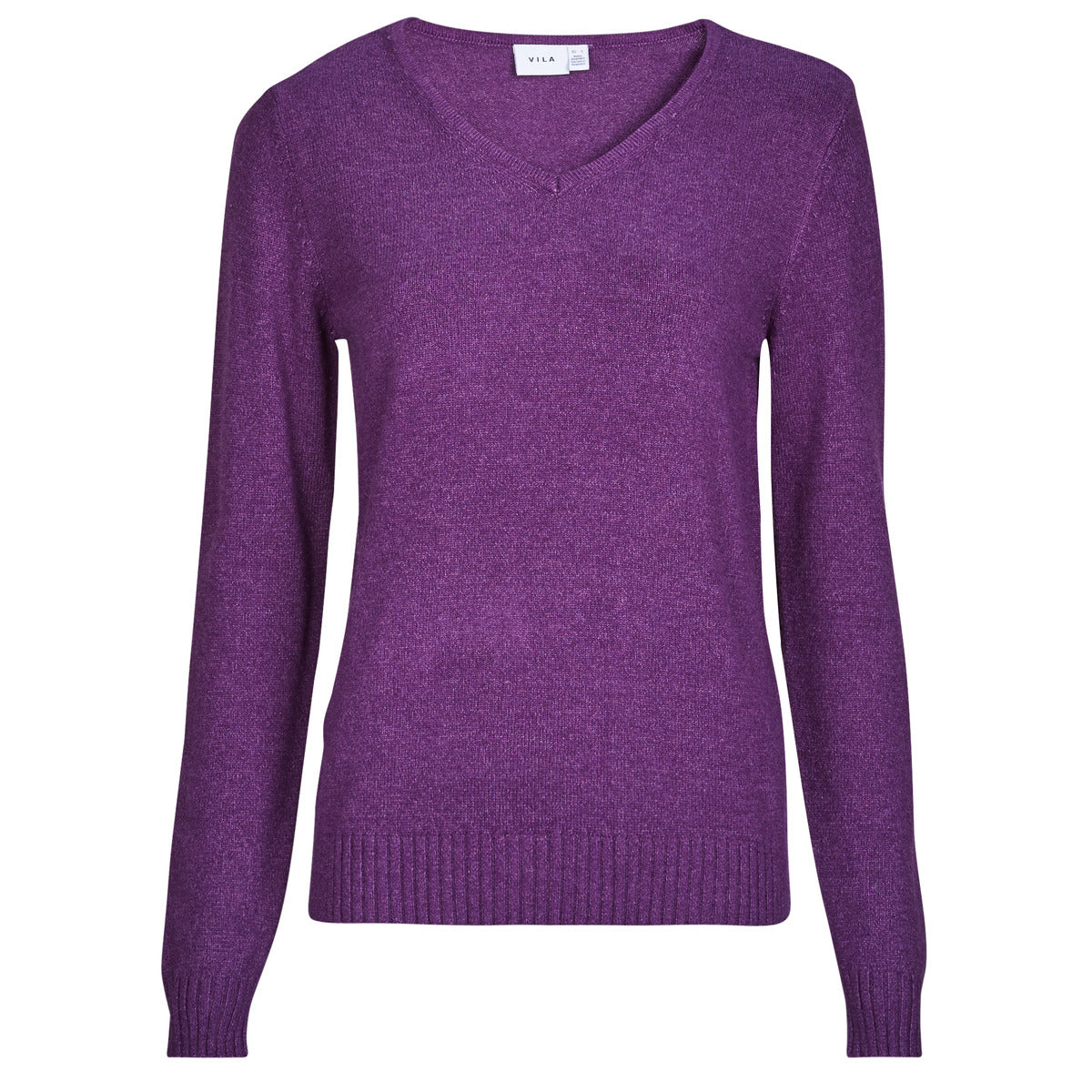 Maglione Donna Vila  VIRIL REV V-NECK L/S  Viola
