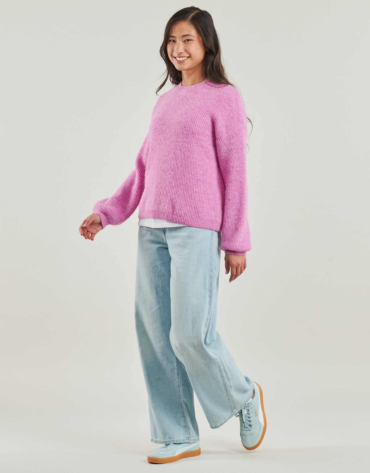 Maglione Donna Vila  VIRETTA O-NECK  Rosa