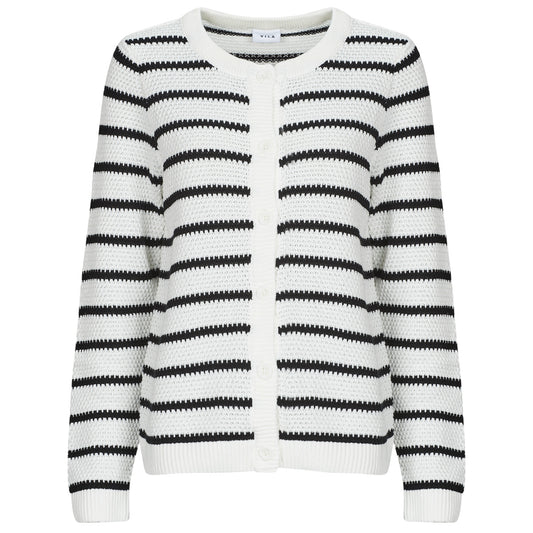 Gilet / Cardigan Donna Vila VIDALO O-NECK Bianco