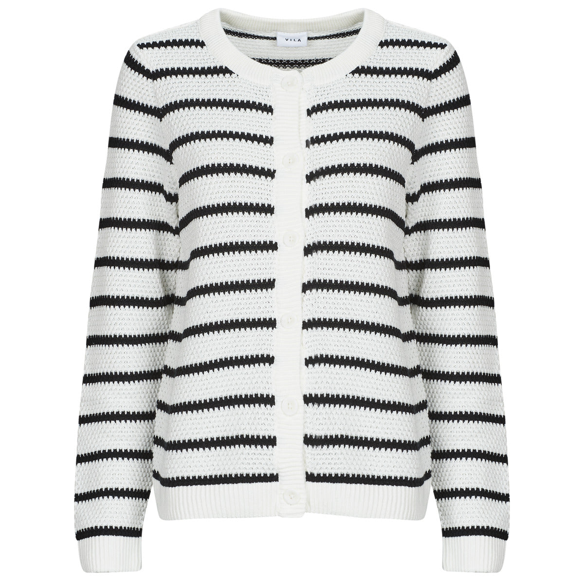 Gilet / Cardigan Donna Vila  VIDALO O-NECK  Bianco