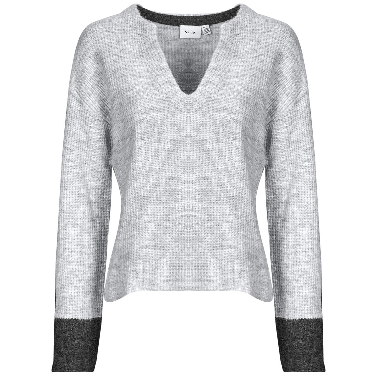Maglione Donna Vila  VIALVA V-NECK   Grigio