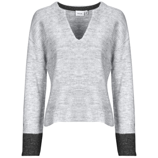Maglione Donna Vila  VIALVA V-NECK   Grigio
