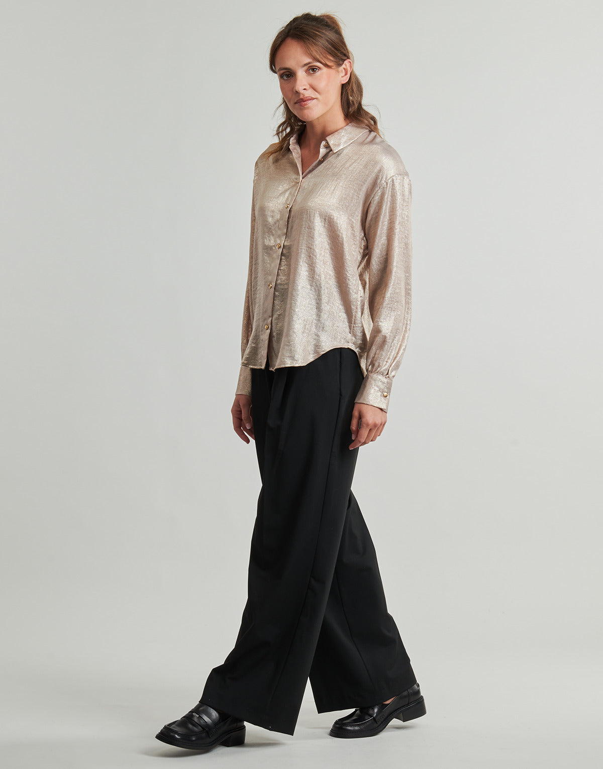 Camicetta Donna Vila  VIMETALLA   Oro