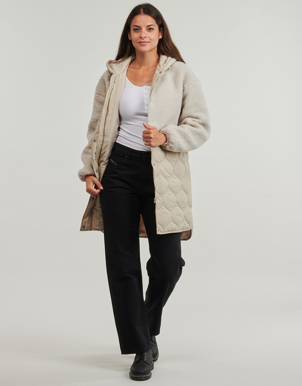 Mantella Donna Vila  VITONE   Beige