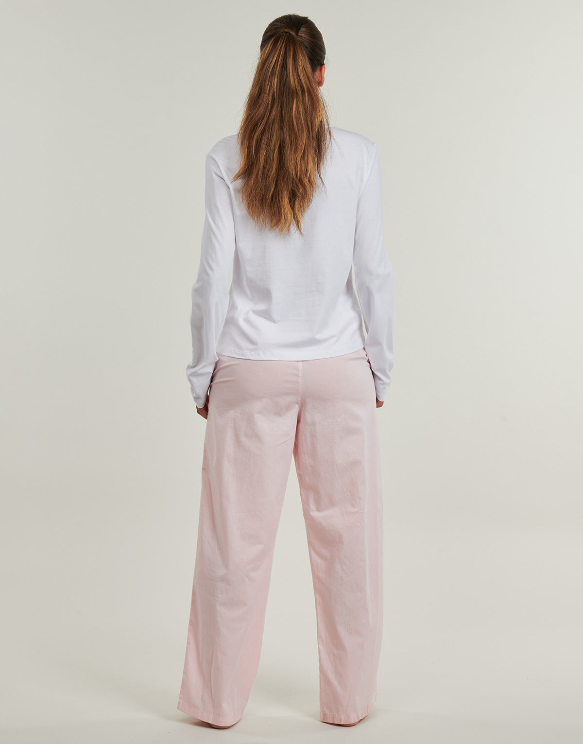Pigiami / Camicia da notte Donna Calvin Klein Jeans  LS PANT SET  Rosa