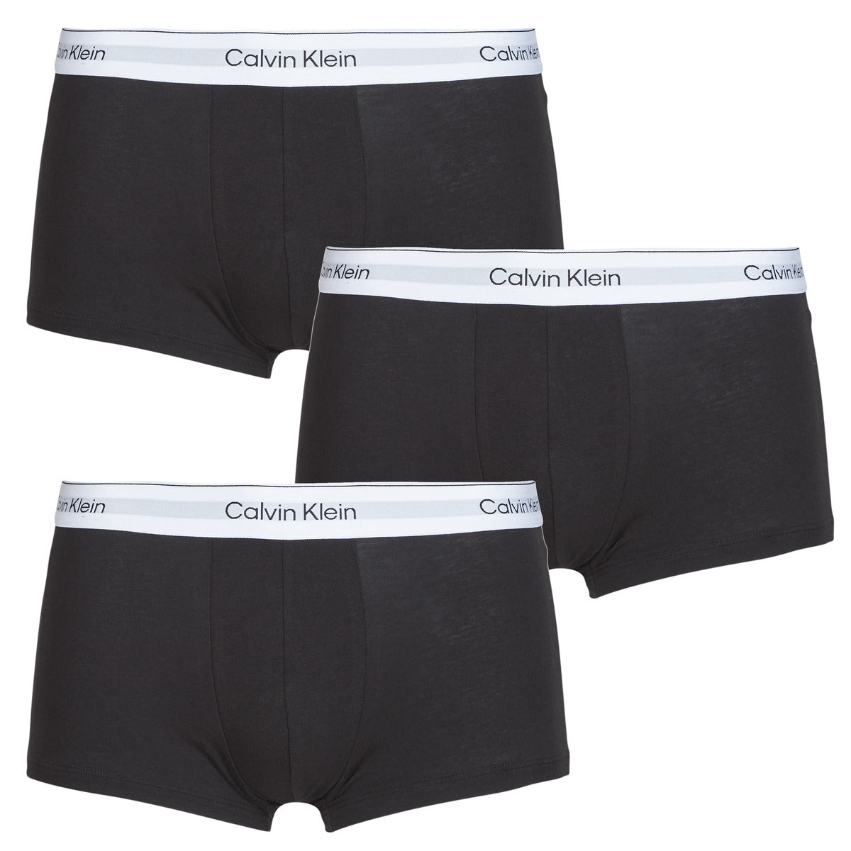 Boxer Uomo Calvin Klein Jeans  LOW RISE TRUNK 3PK X3  Nero
