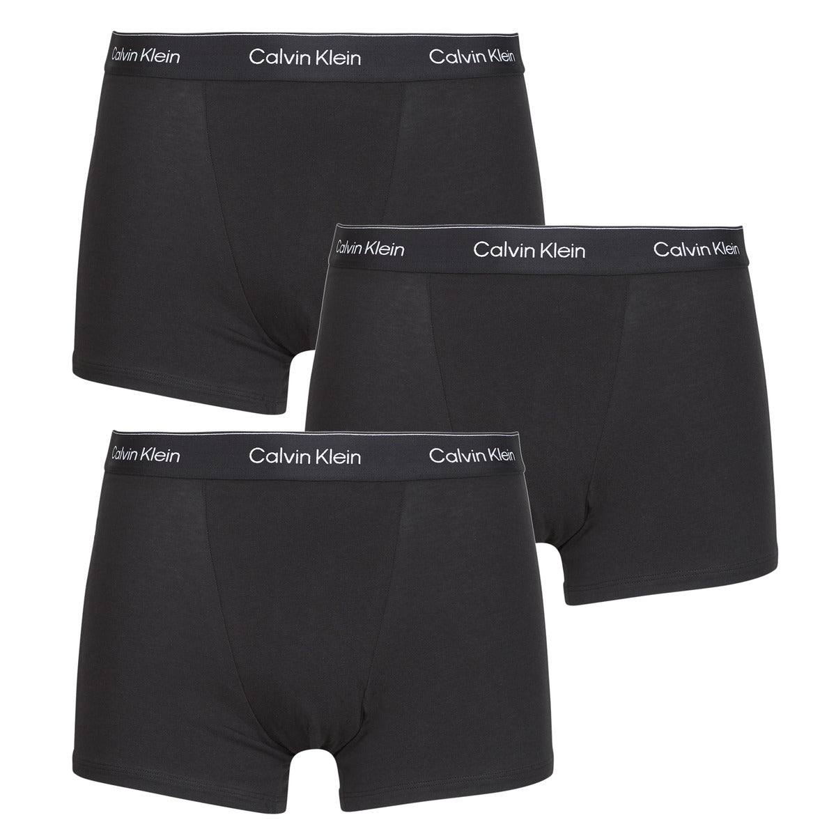 Boxer Uomo Calvin Klein Jeans  RELAXED FIT TRUNK 3PK X3  Nero