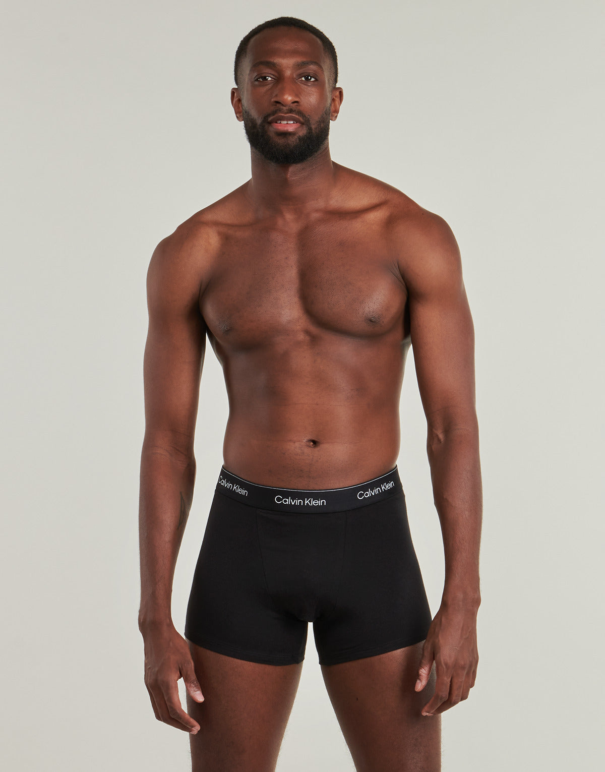 Boxer Uomo Calvin Klein Jeans  RELAXED FIT TRUNK 3PK X3  Nero