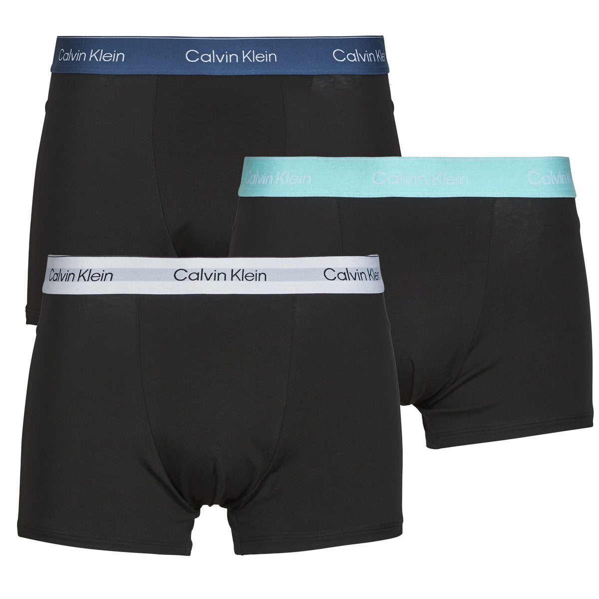 Boxer Uomo Calvin Klein Jeans  RELAXED FIT TRUNK 3PK X3  Nero
