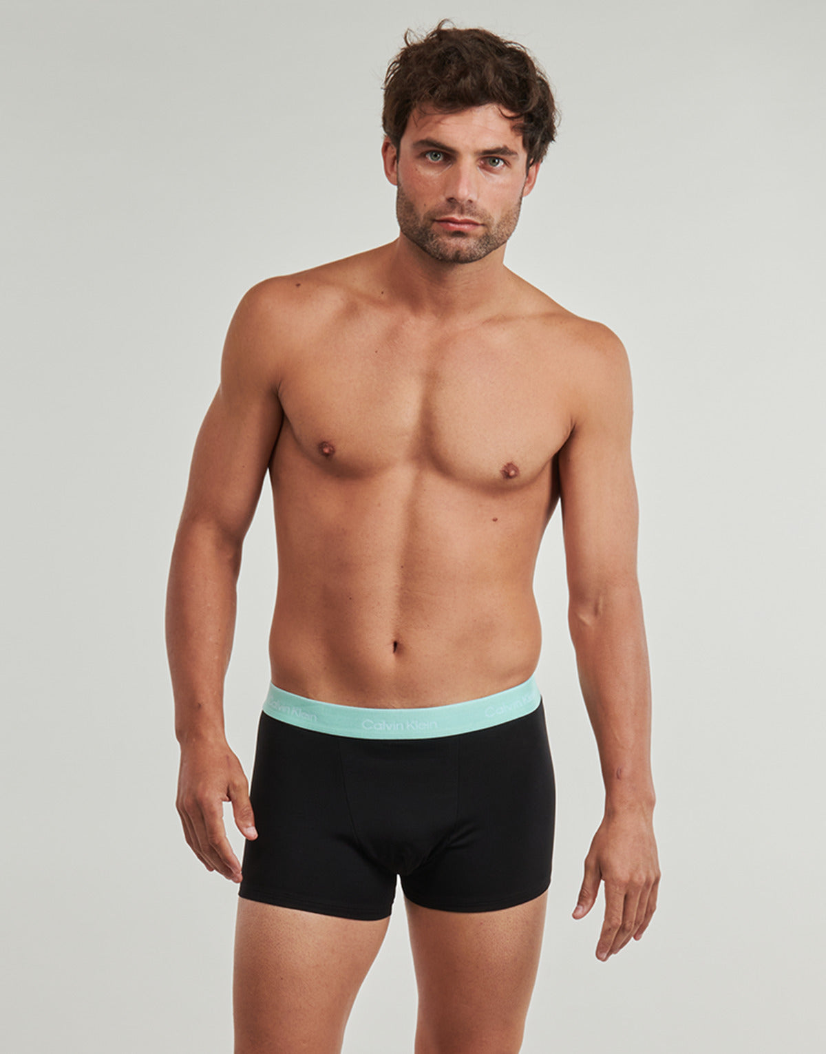 Boxer Uomo Calvin Klein Jeans  RELAXED FIT TRUNK 3PK X3  Nero