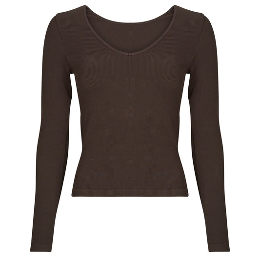 T-shirts a maniche lunghe Donna Only Play  ONPJAIA LIFE VN LS  Marrone