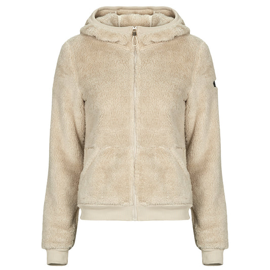 Felpa Donna Only Play  ONPFLUFFY HOOD FZ  Beige