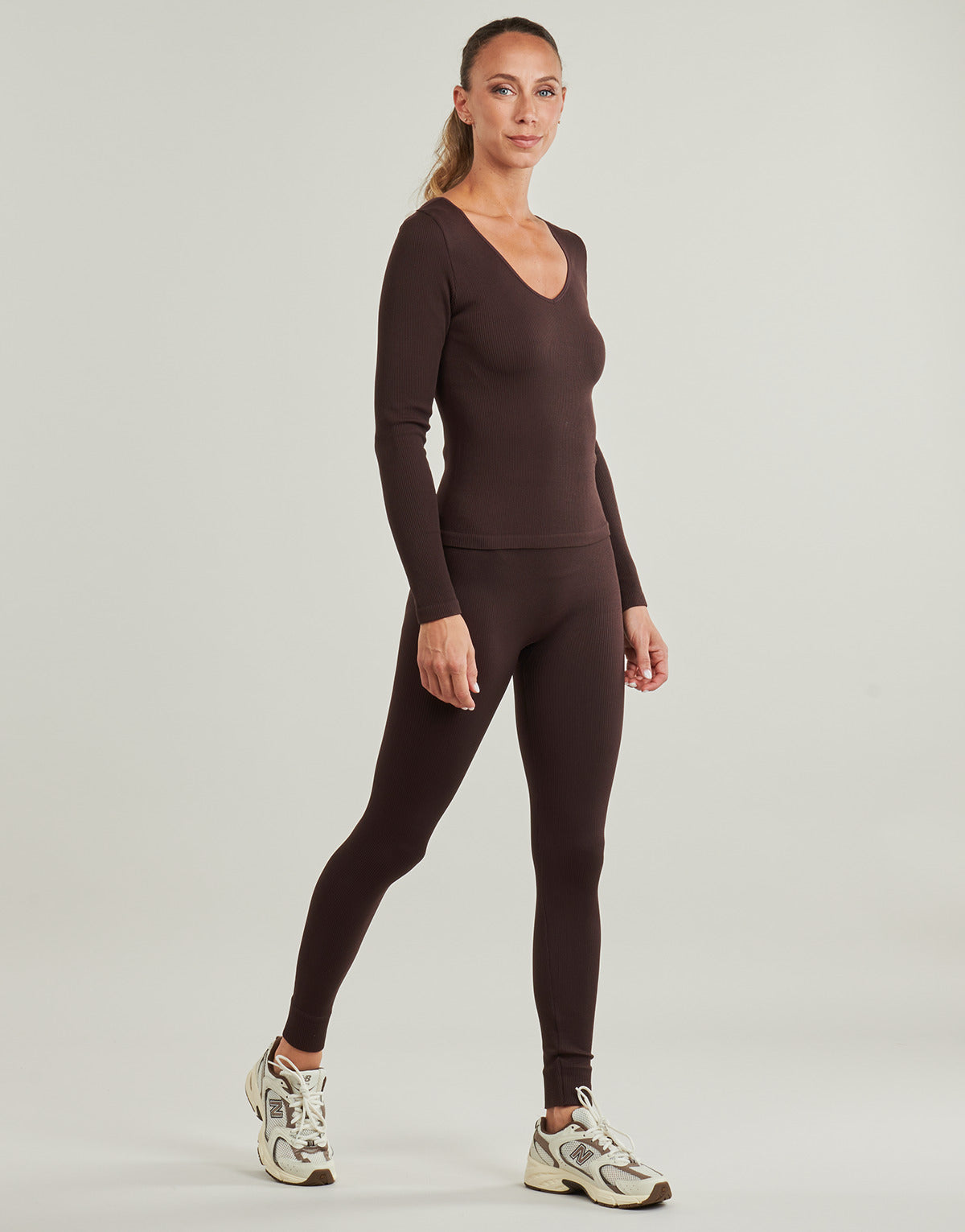 Collant Donna Only Play  ONPJAIA LIFE  Marrone