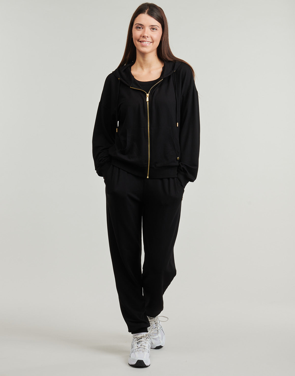 Pantaloni Sportivi Donna Only Play  ONPFEY HW BRUSH   Nero