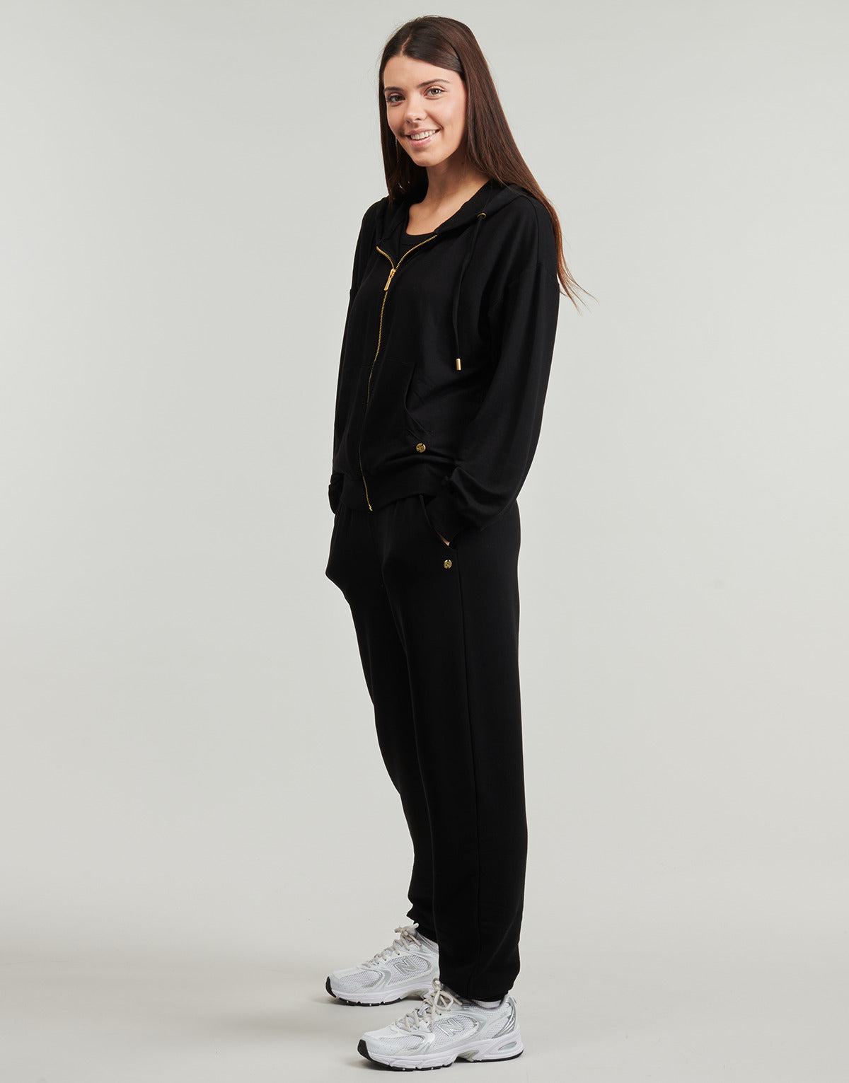 Pantaloni Sportivi Donna Only Play  ONPFEY HW BRUSH   Nero