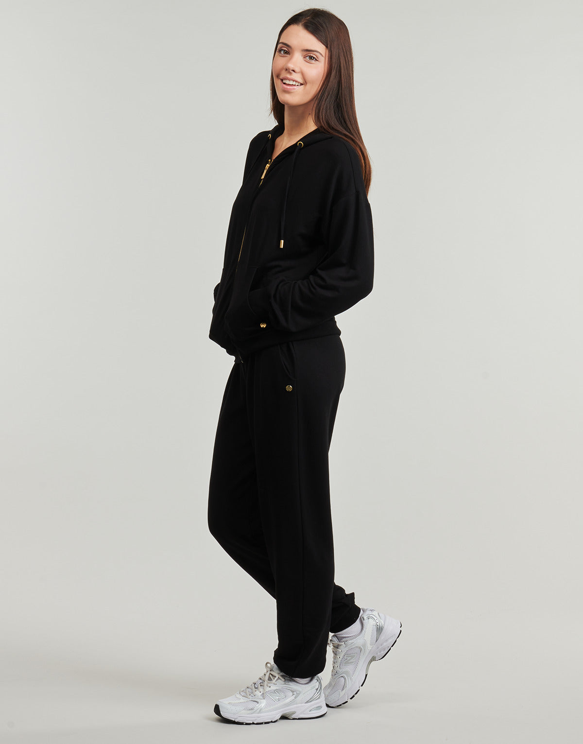 Felpa Donna Only Play  ONPFEY HOOD FZ  Nero