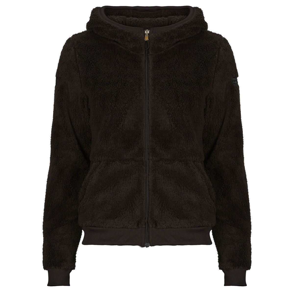 Felpa Donna Only Play  ONPFLUFFY HOOD FZ  Marrone