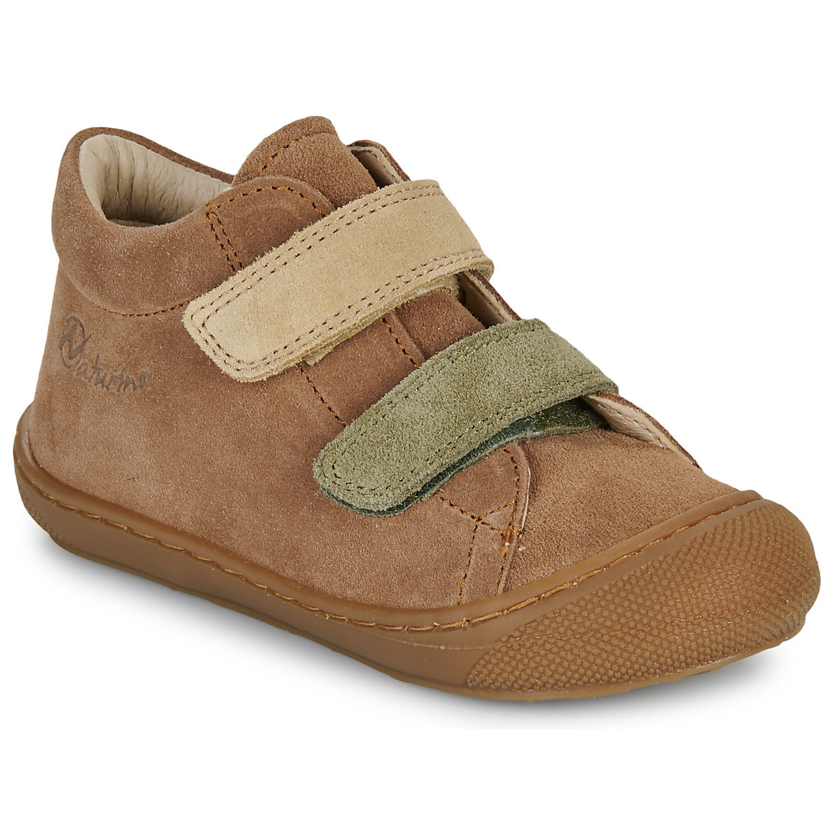 Scarpe bambini ragazzo Naturino  CORKEL VL SUEDE  Marrone