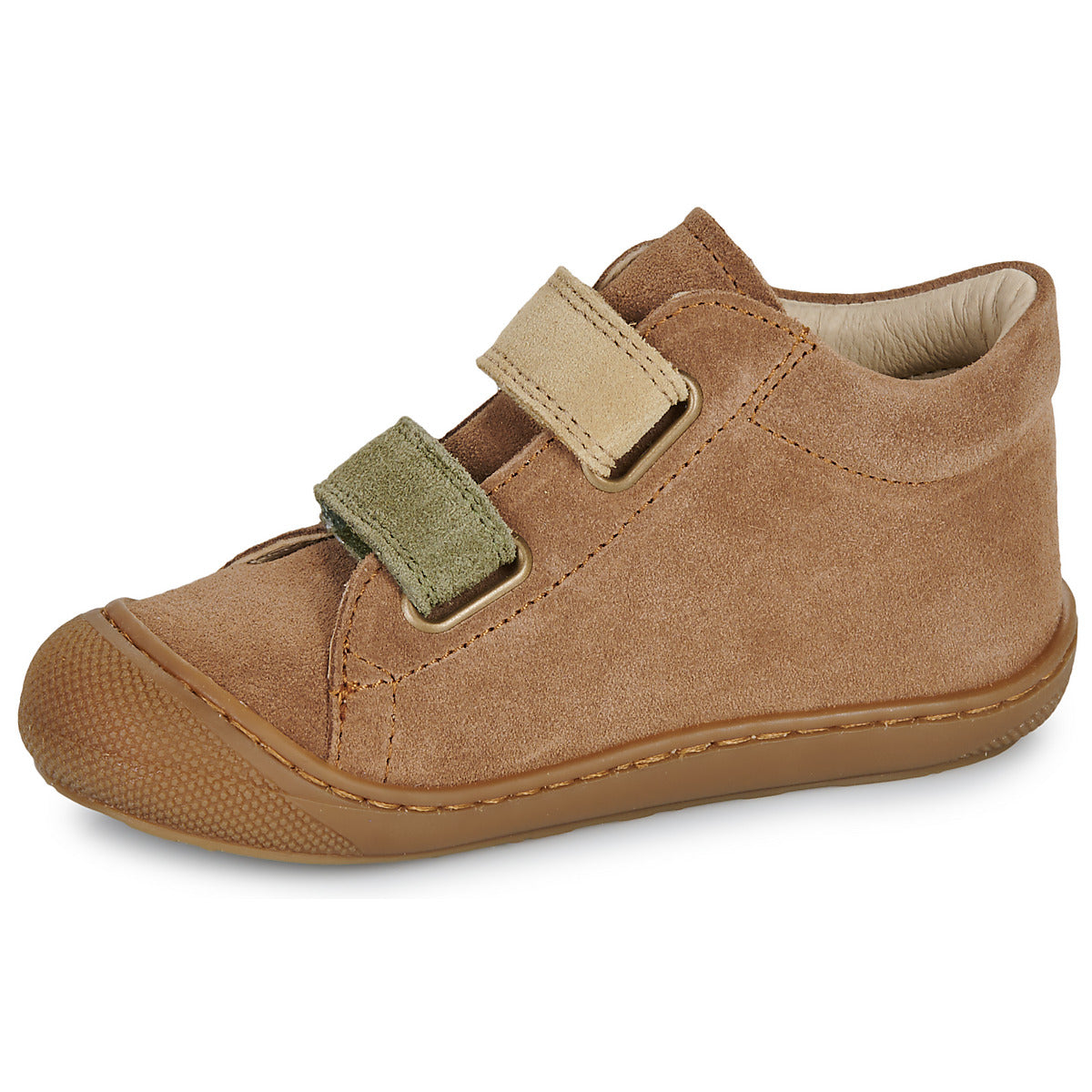 Scarpe bambini ragazzo Naturino  CORKEL VL SUEDE  Marrone