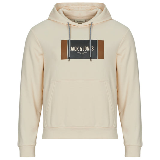 Felpa Uomo Jack & Jones  JJHAYATO  Beige