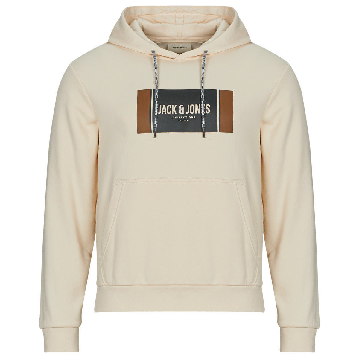Felpa Uomo Jack & Jones  JJHAYATO  Beige