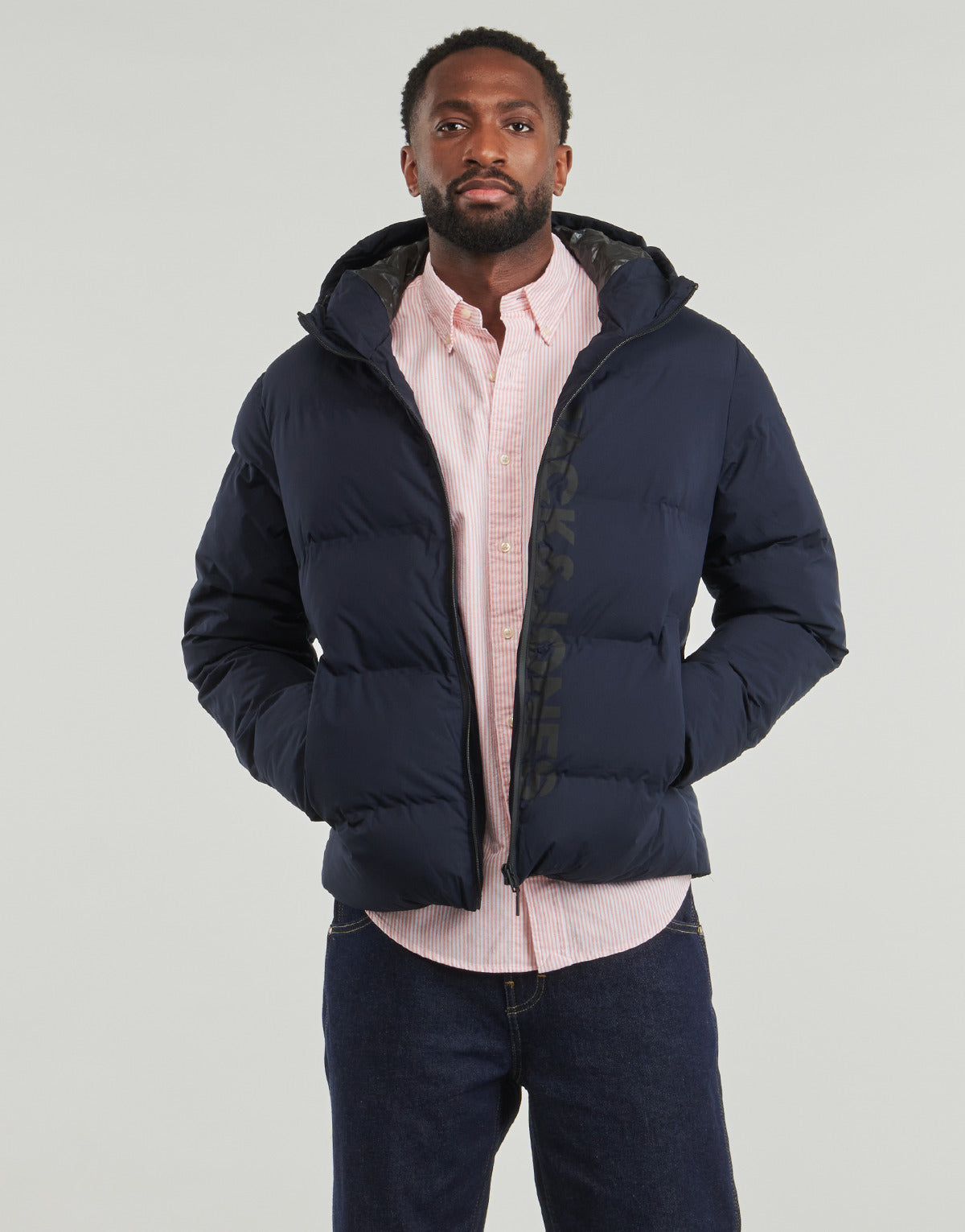 Piumino Uomo Jack & Jones  JJKAITO  Marine