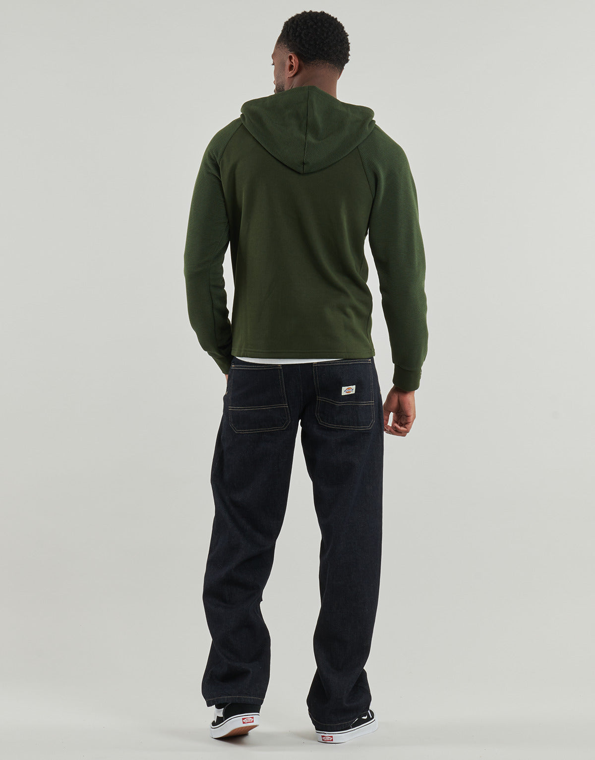 Felpa Uomo Jack & Jones  JJTHATCHER SWEAT  Kaki