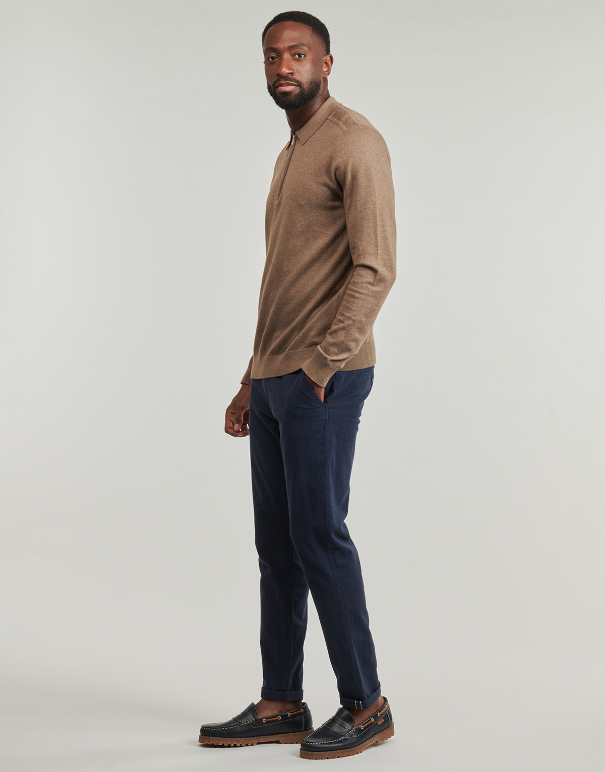 Pantalone Chino Uomo Jack & Jones  JPSTMARCO FURY  Marine